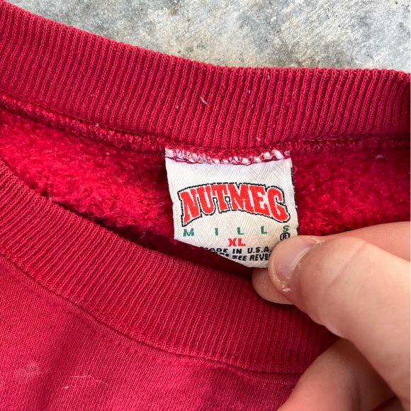 Muirfield Red Men's Sweater - Picture 7 of 7